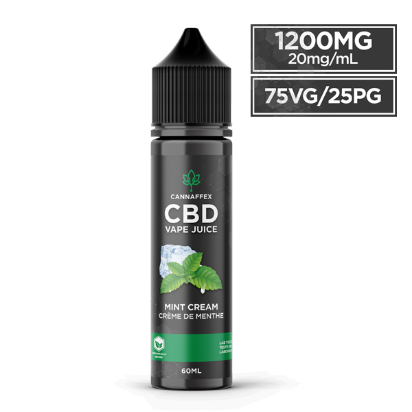 Mint Cream (Vanilla) CBD Vape Juice 600MG-1200MG 60ml