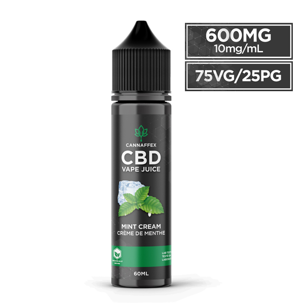 Mint Cream (Vanilla) CBD Vape Juice 600MG-1200MG 60ml